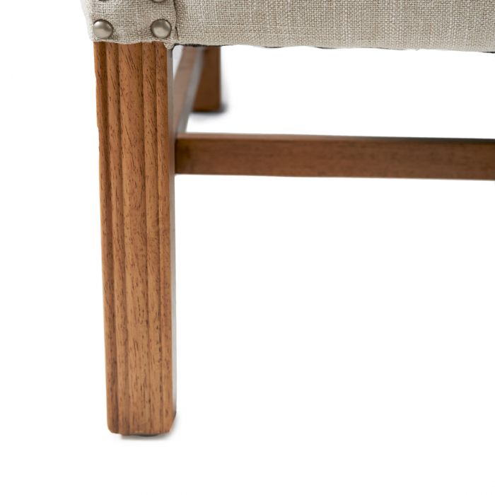 Franklin Park Wing Chair Linen Flax - Bilde 4