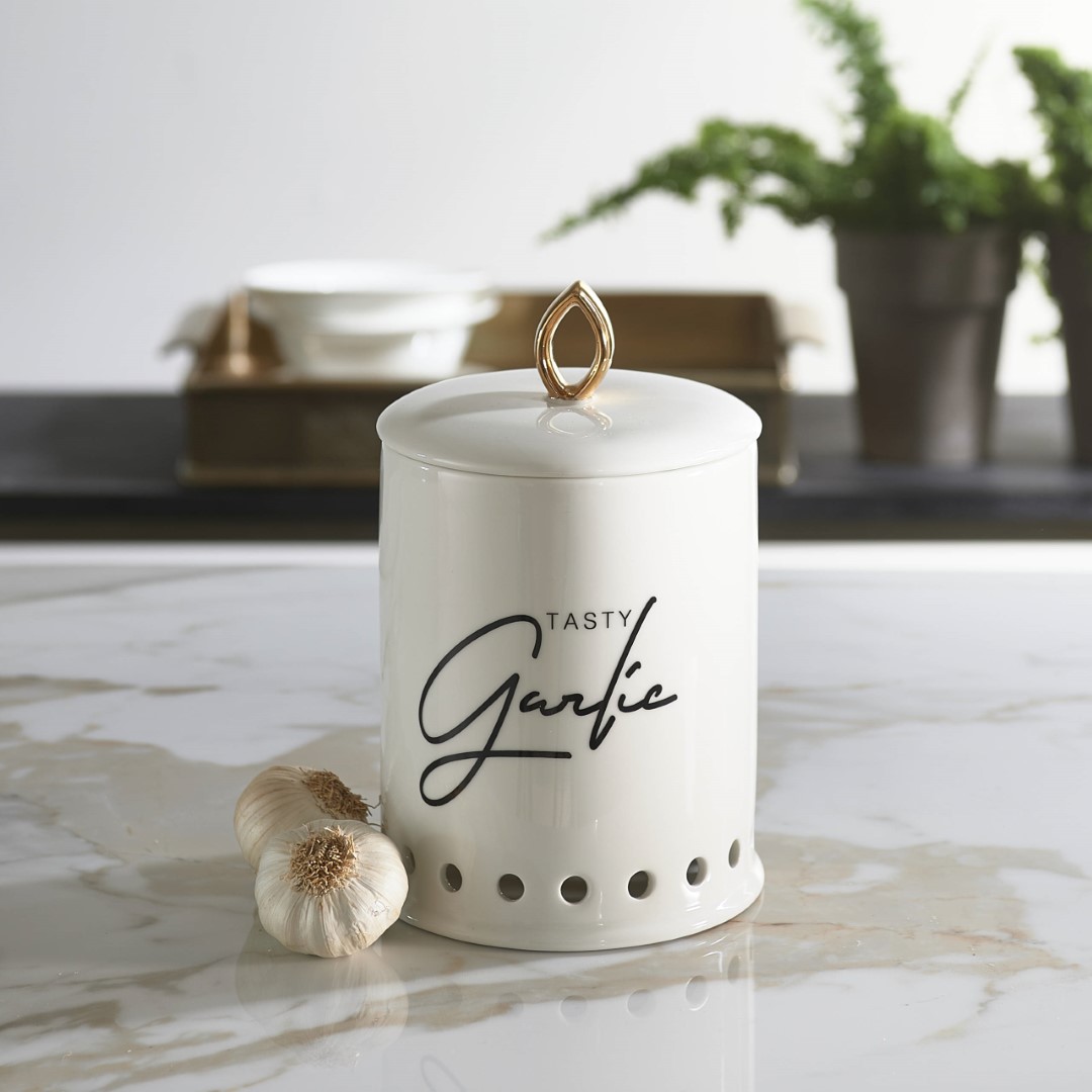 Tasty Garlic Storage Jar