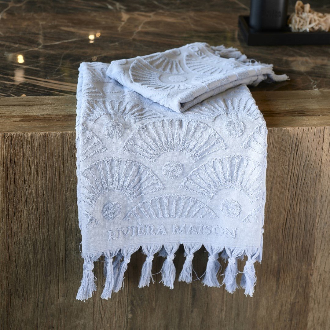 RM Wave Towel light blue 100x50