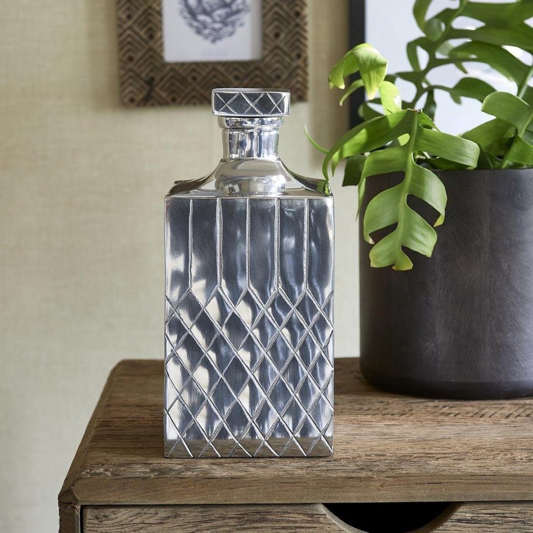 RM Whiskey Bottle Statue