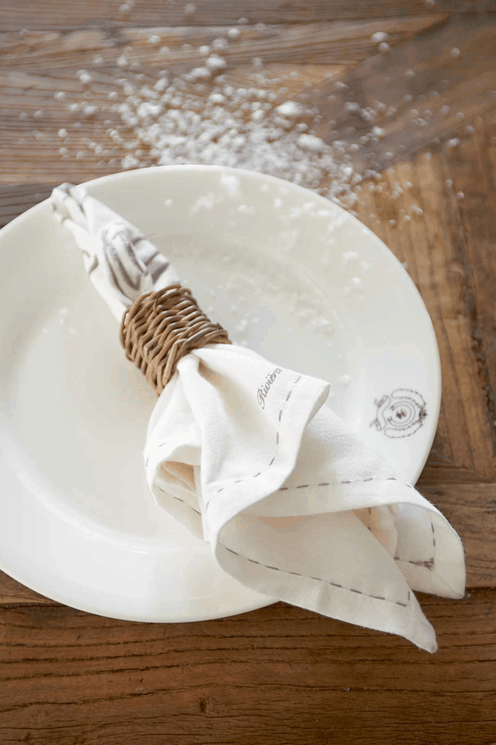 All i Want Napkin White