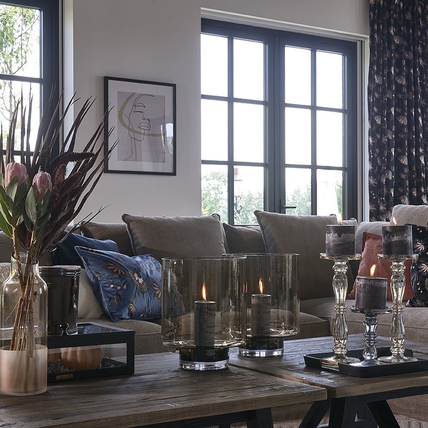 Pillar Candle ECO black 7x18 - Bilde 2