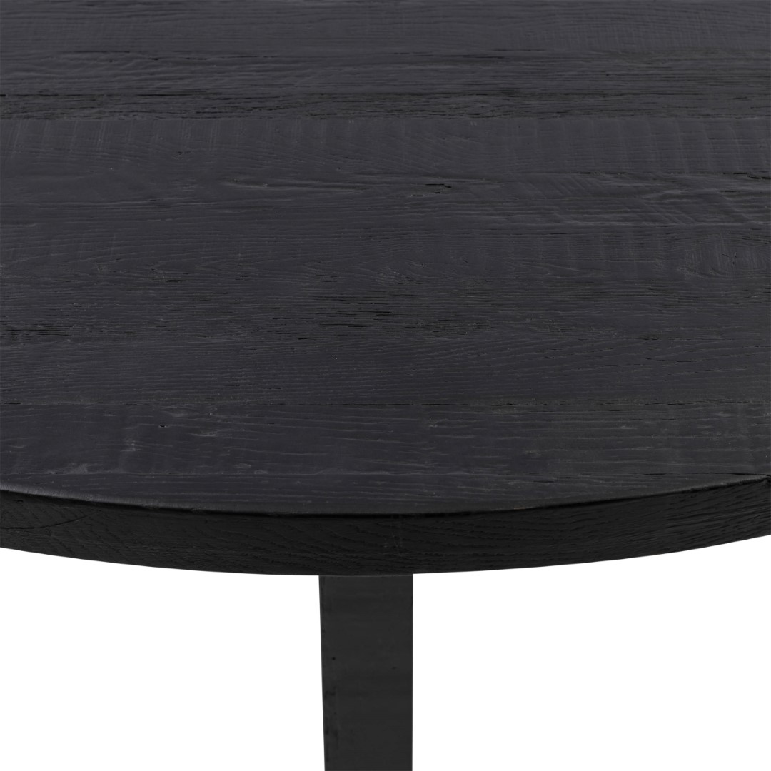Sherwood Dining Table Dia 150, black - Bilde 5