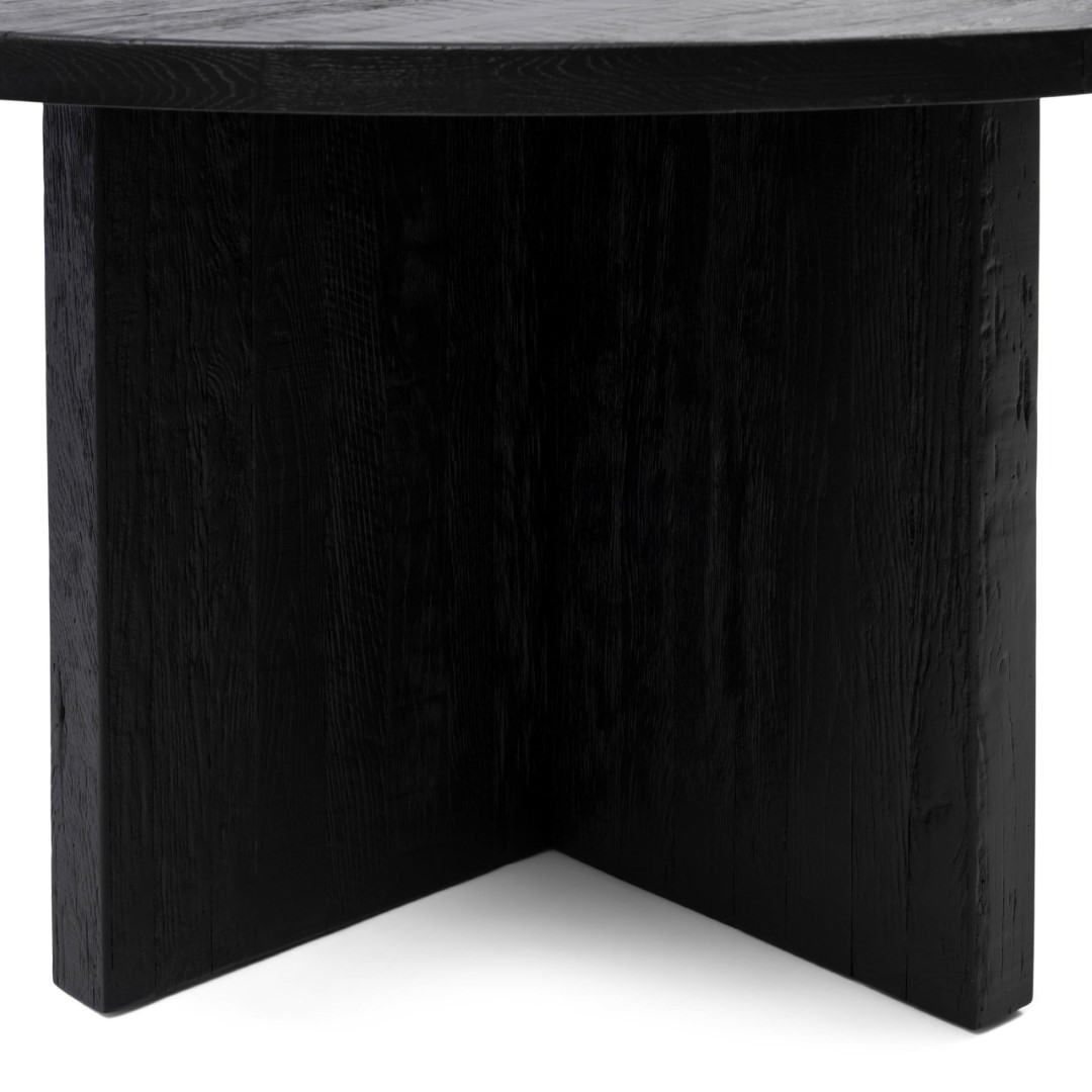 Sherwood Dining Table Dia 150, black - Bilde 4