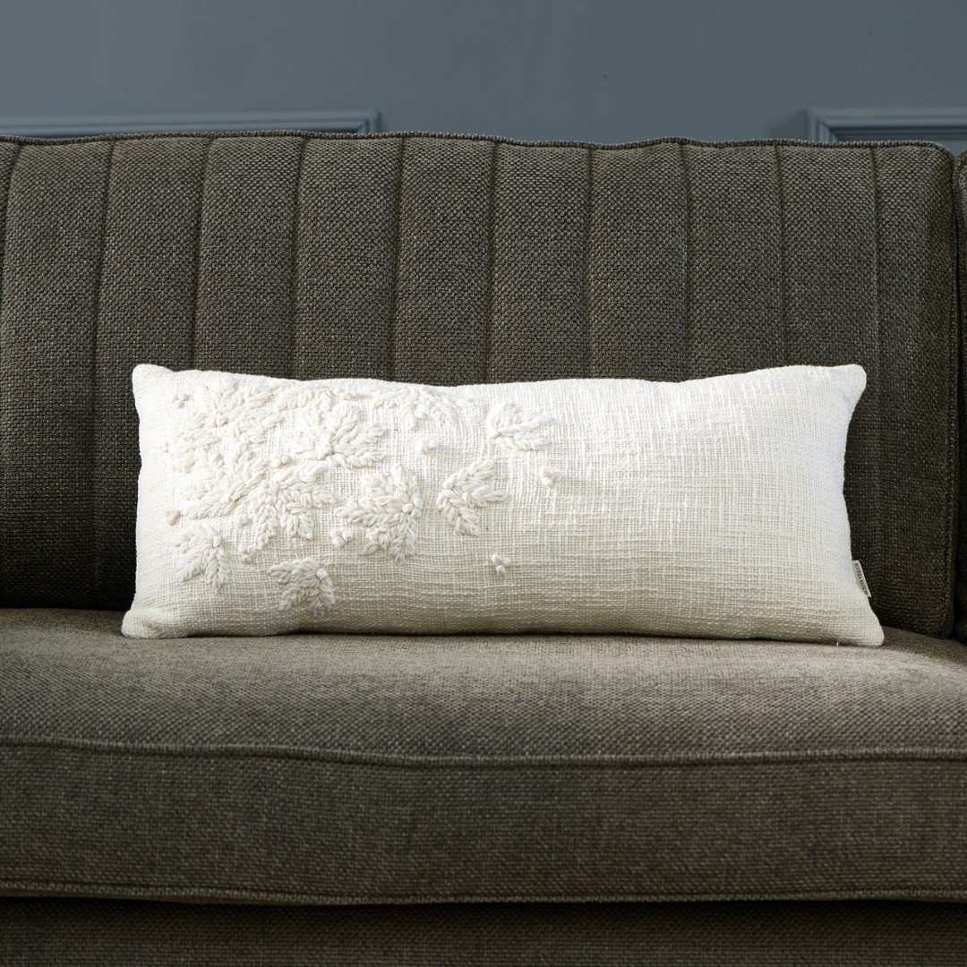 Folk Knit Flower Box Pillow 70x30