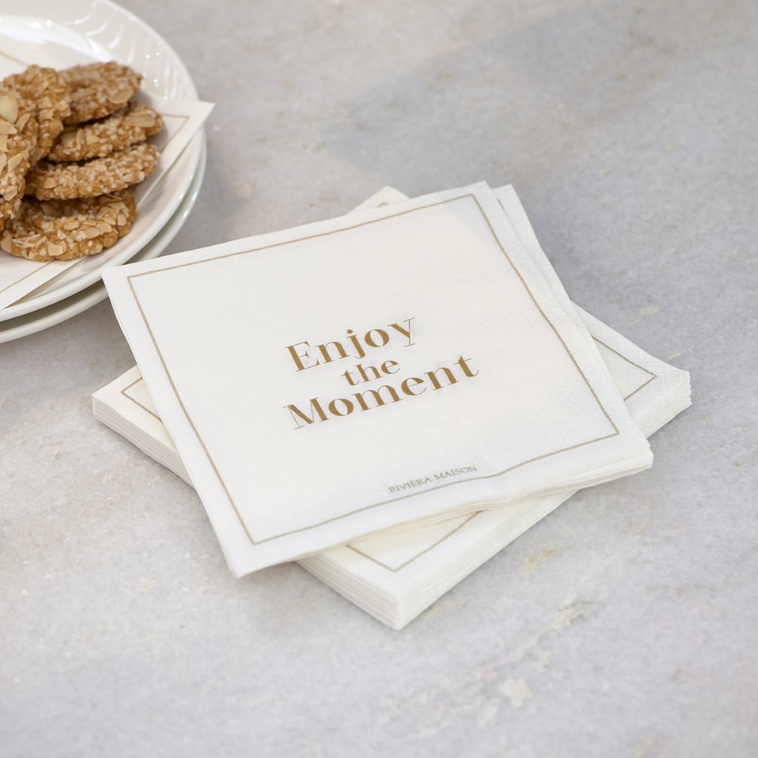 Paper Napkin Enjoy The Moment