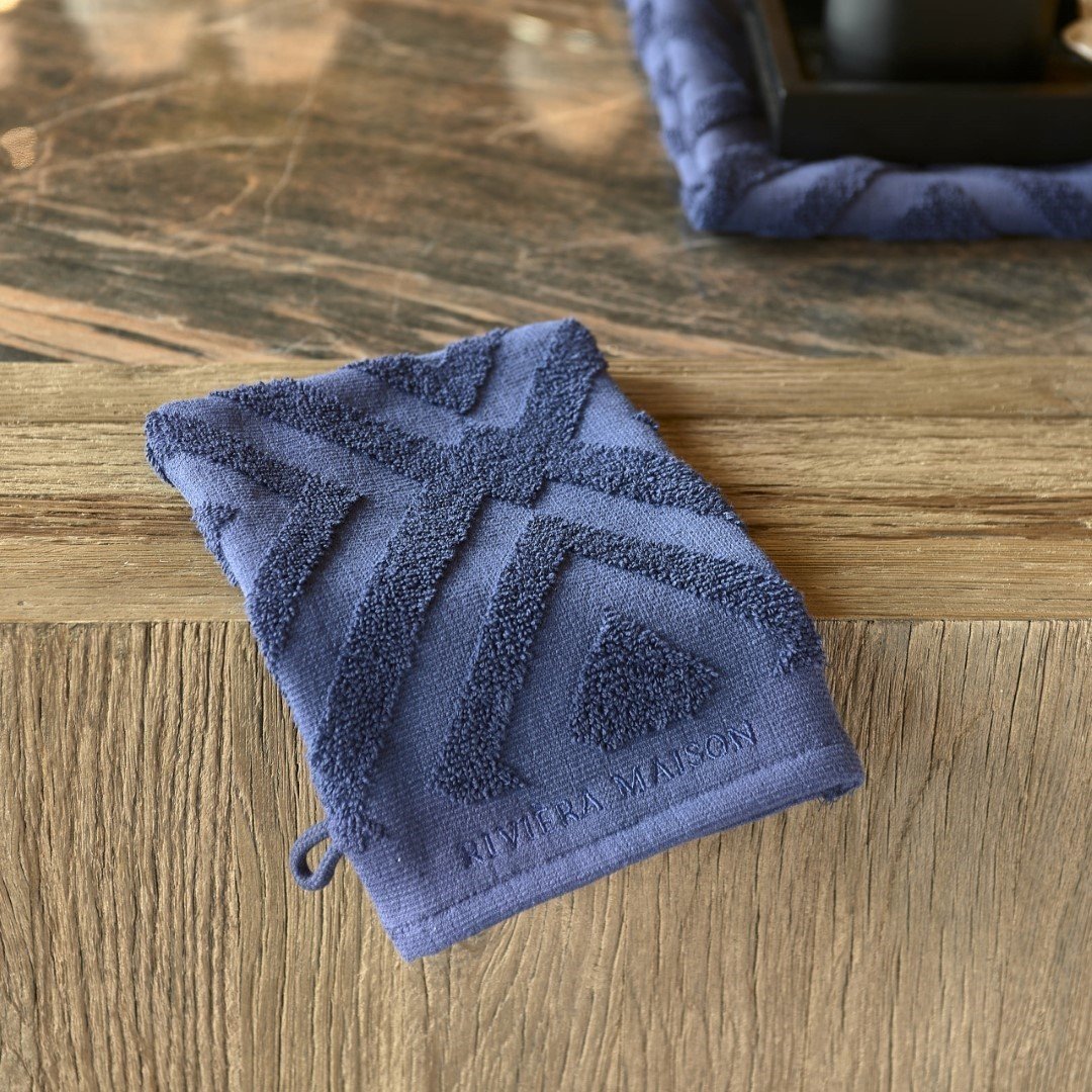 RM Chic Wash Cloth dark blue
