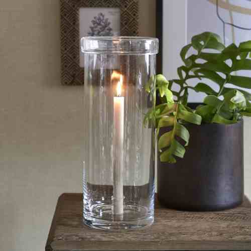 Dinner Candles ECO flax Set of 4