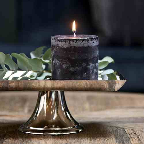 Pillar Candle ECO black 10x10