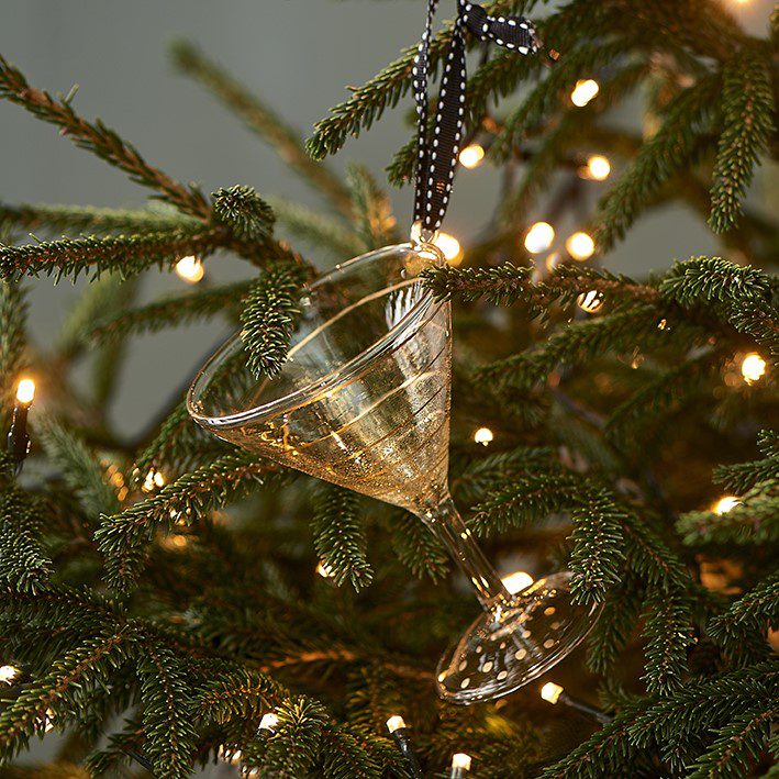 Christmas Cocktail Ornament