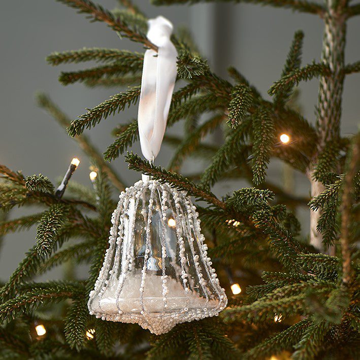 Glitter & Beads Christmas Bell