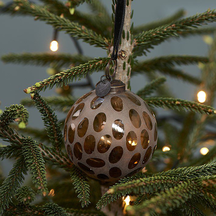 Glam & Dots Ornament brown Dia 8