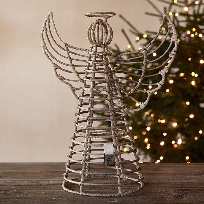 Rustic Rattan Pretty Angel