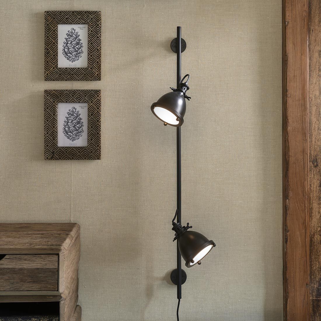 Harlem Wall Lamp black