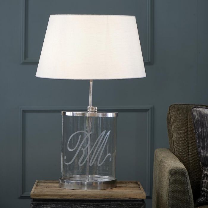 Loveable Linen Lampshade white 35x45
