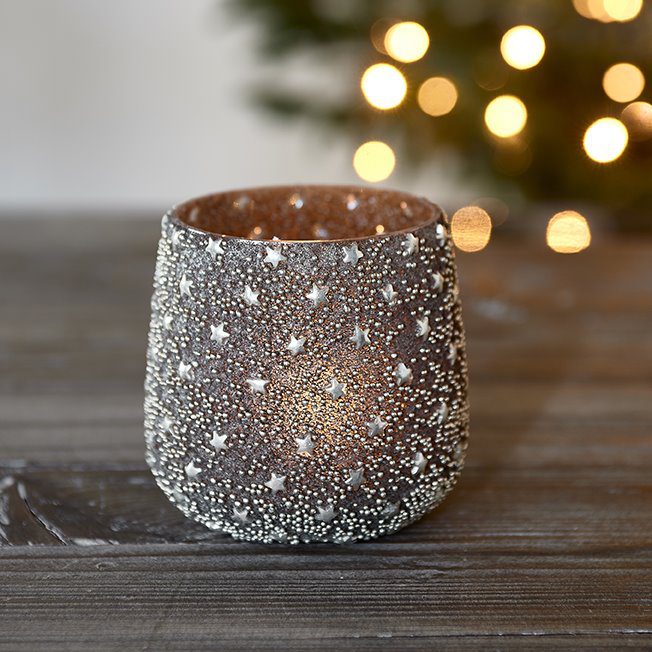 Starry Night Winter Votive S