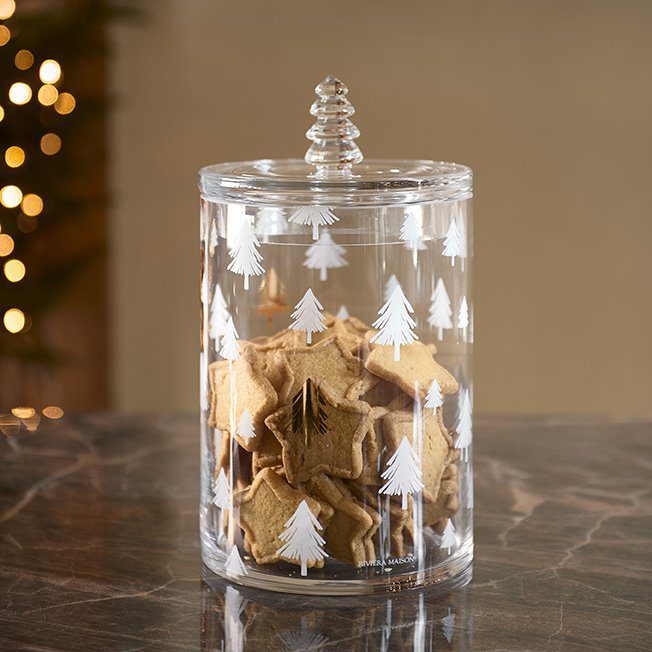 Elegant Christmas Tree Jar