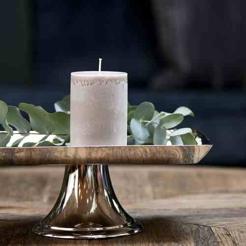 Pillar Candle ECO flax 7x10