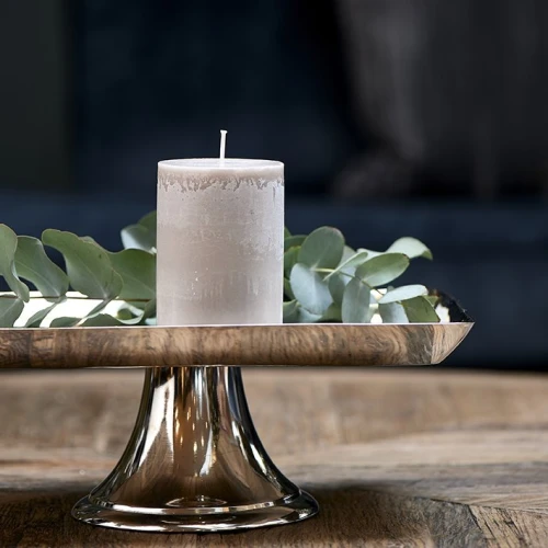 Pillar Candle ECO flax 7x10