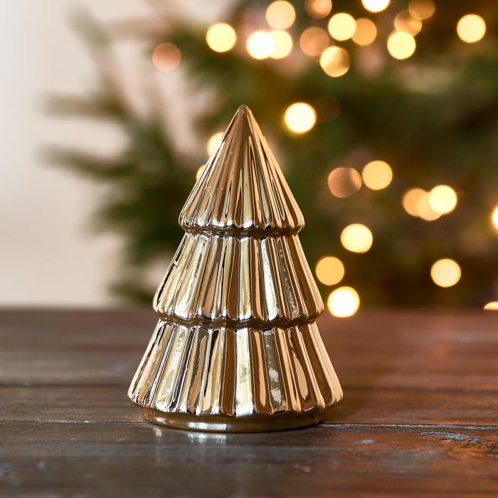 Winter Glam Christmas Tree gold S