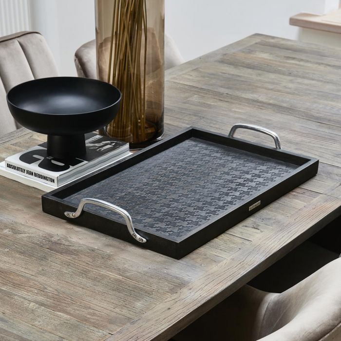 Pied-de-Poule Tray 60x40