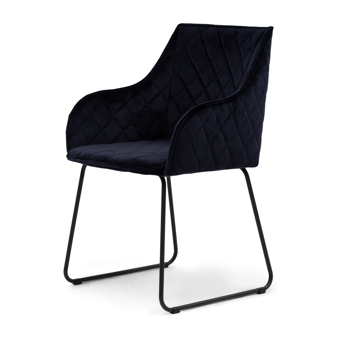 Frisco Drive Dining Armchair, velvet III, indigo - Bilde 2