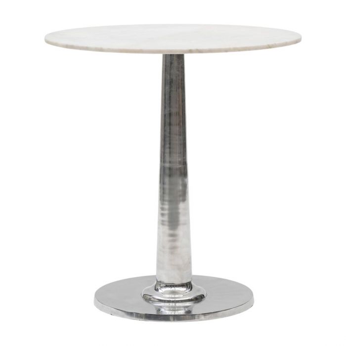 Rivoli Marble Bistro Table Dia 70 cm