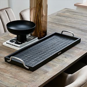 Pied-de-Poule Tray 80x30