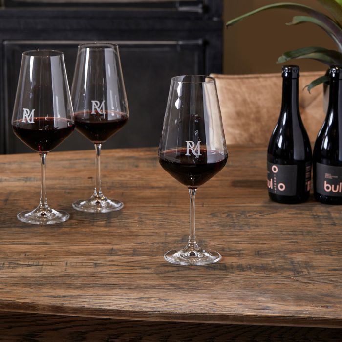 RM Monogram Red Wine Glass - Bilde 5