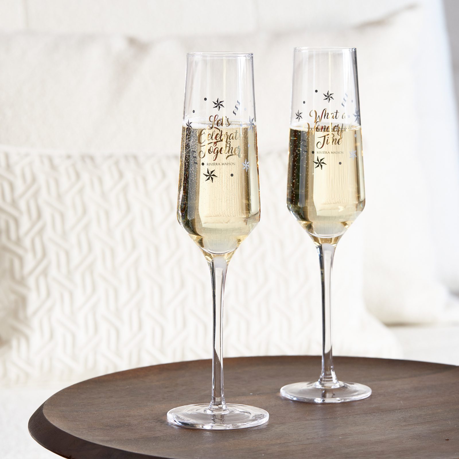 Let's Celebrate Bubbles Glass 2 pcs