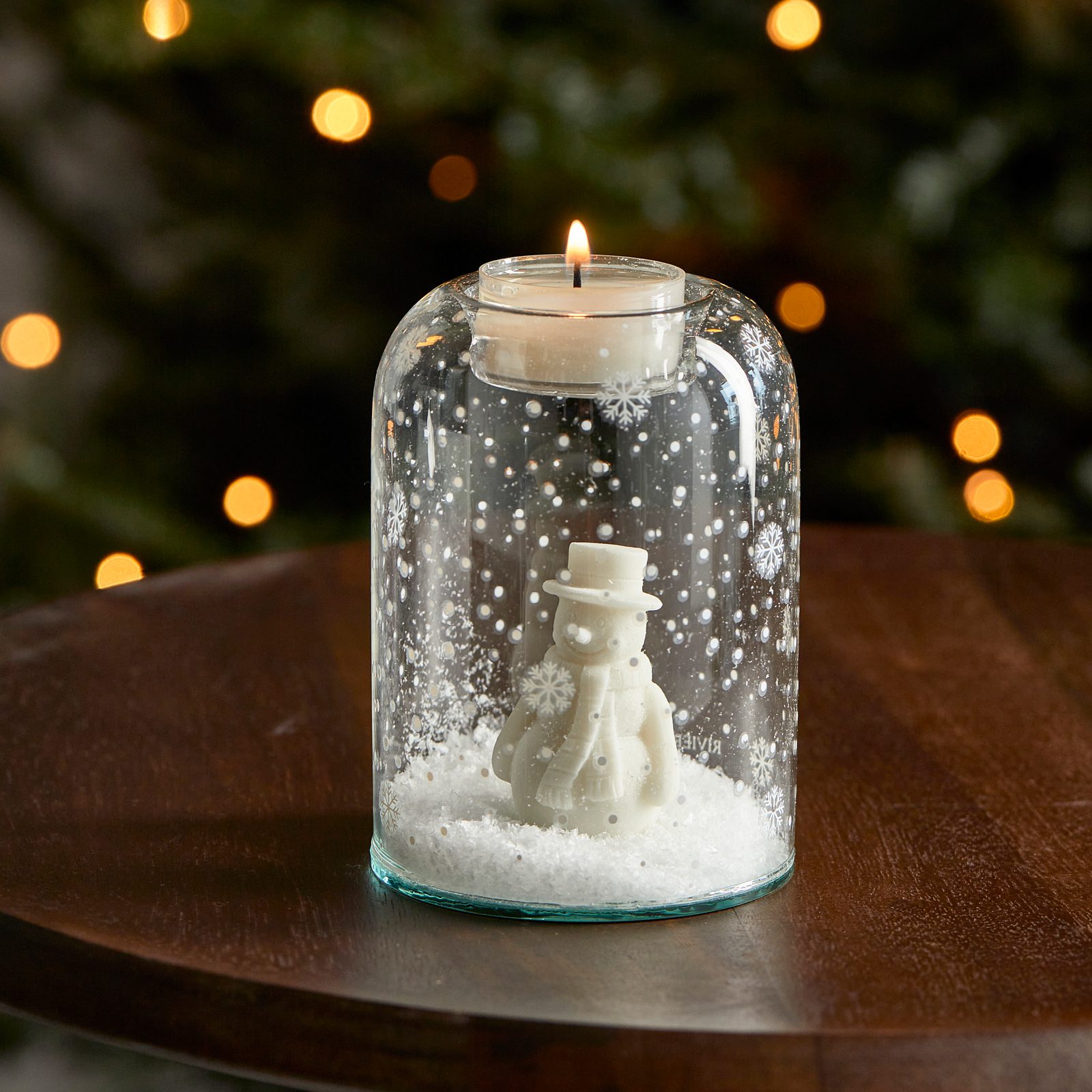 Hello Snowman Votive