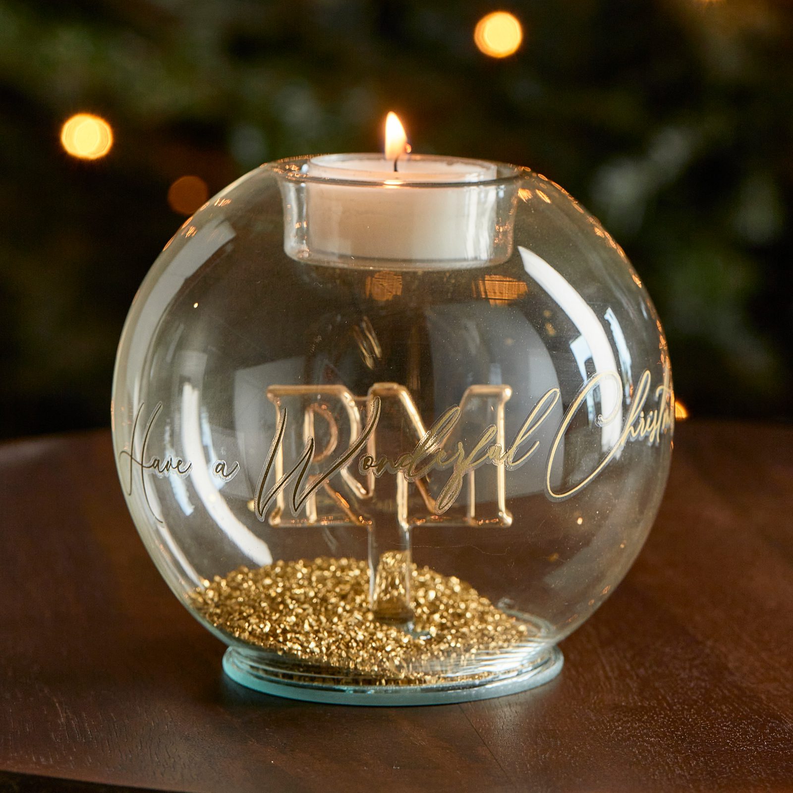 Wonderful Times Votive gold