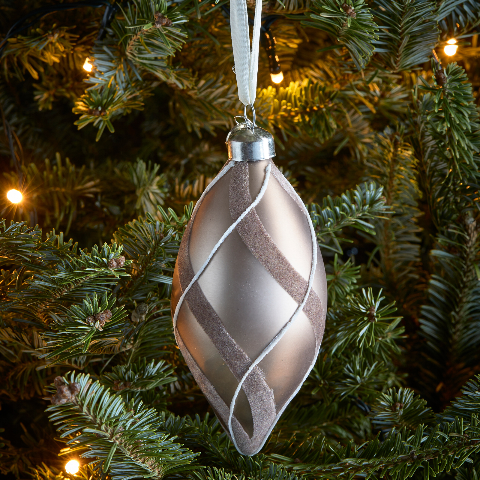 Swirly Christmas Ornament