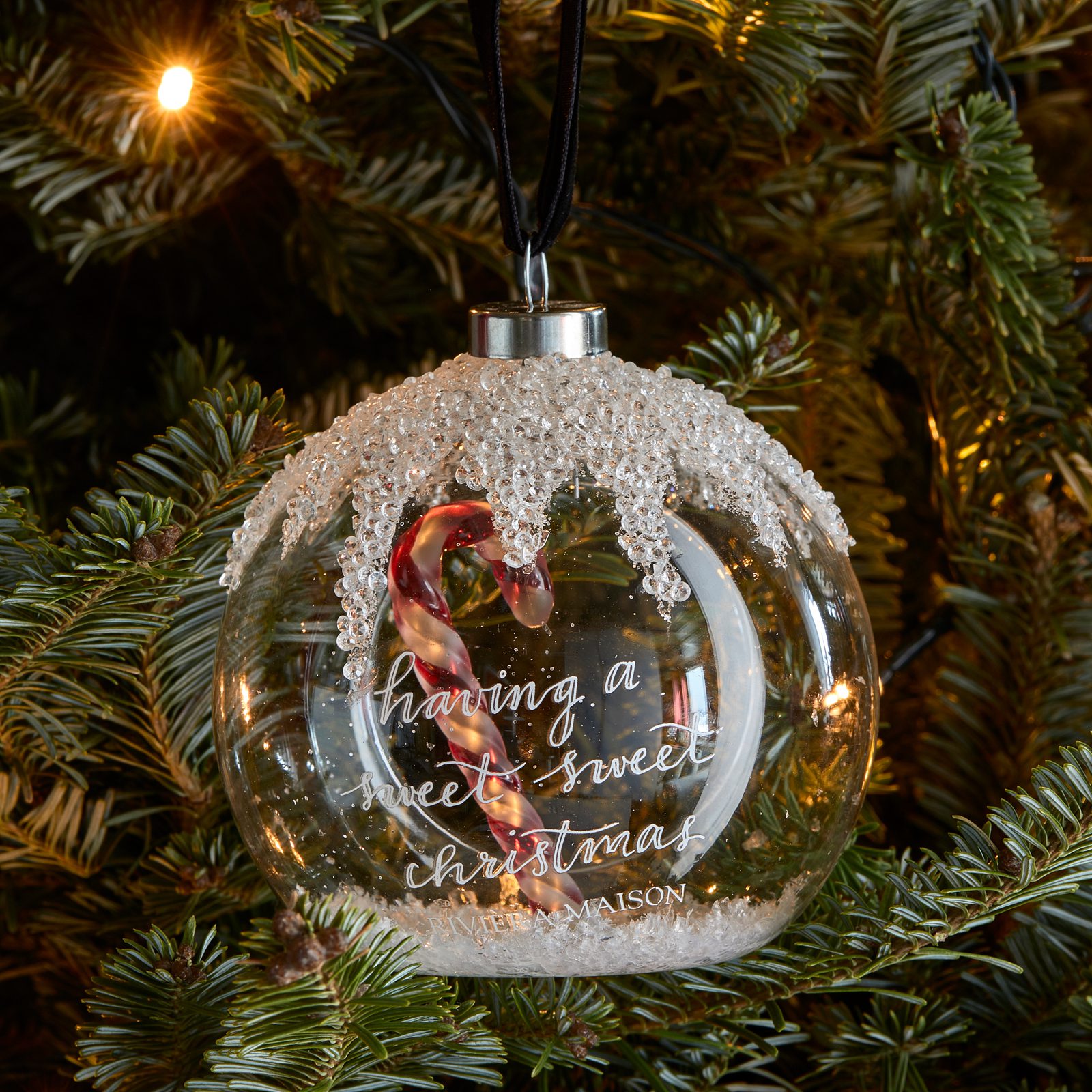 Candy Cane All The Way Ornament