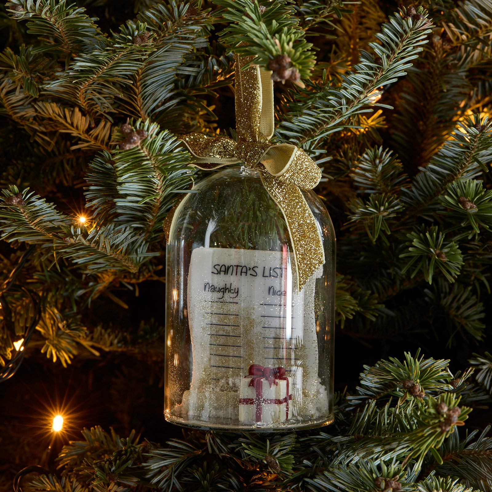 Santa's List Ornament