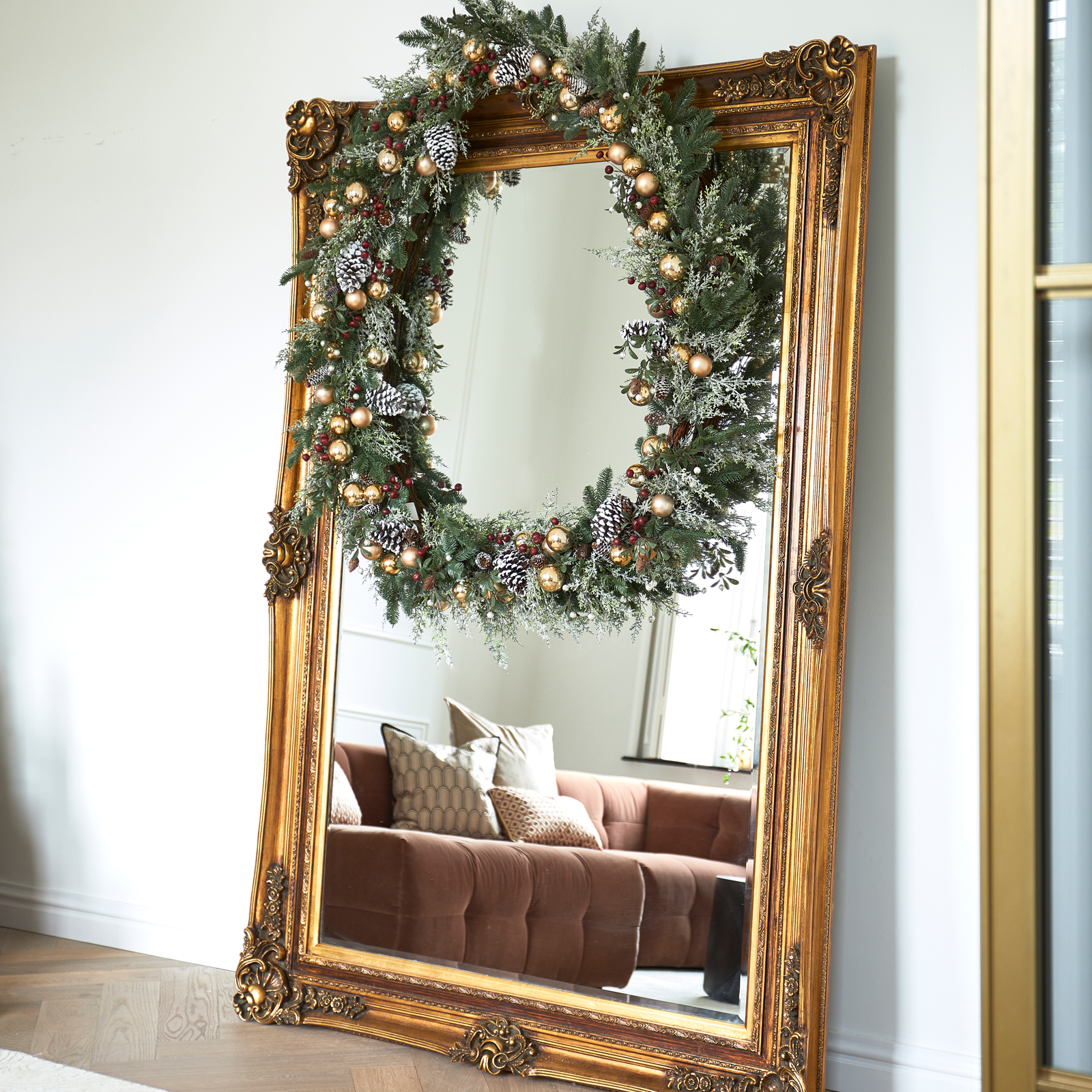 Waiting For Christmas Wreath Dia 150 cm