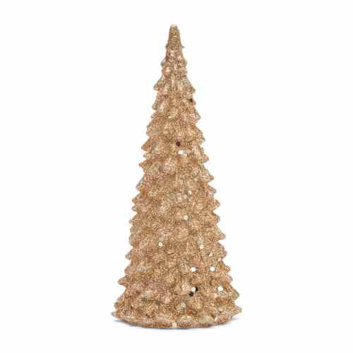 Sparkling Christmas LED Tree gold S