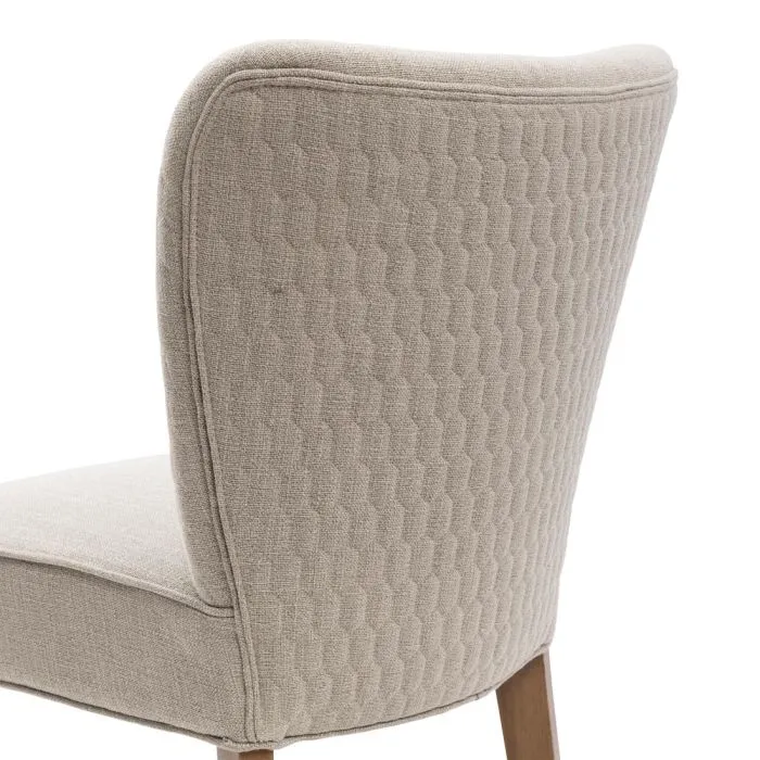 Louise Dining Chair Fab Flax - Bilde 5