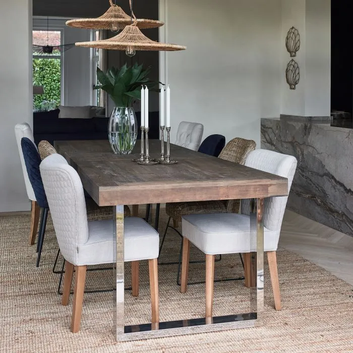 Louise Dining Chair Fab Flax - Bilde 9