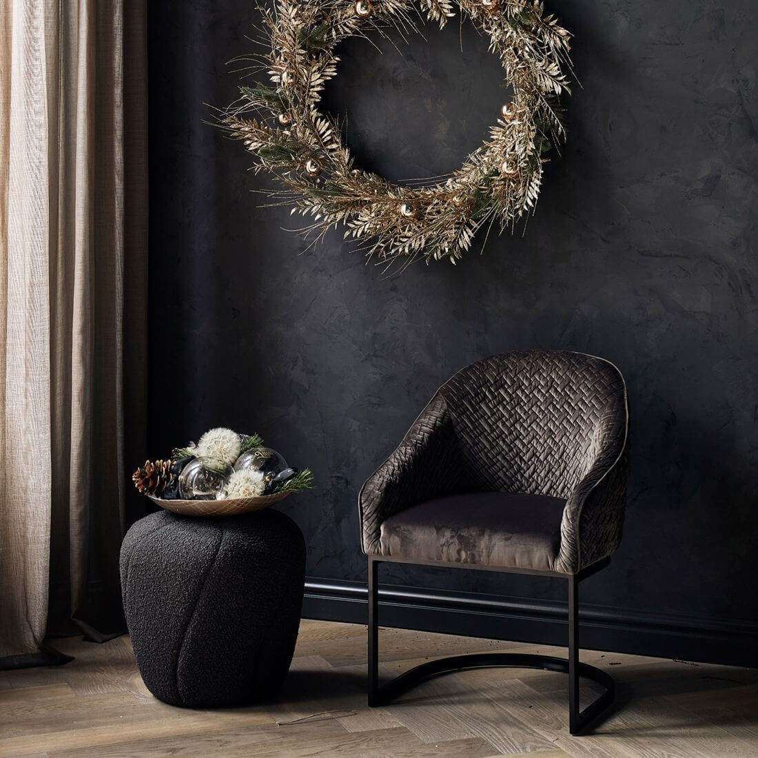 Sparkle All The Way Wreath Dia 100 cm - Bilde 3
