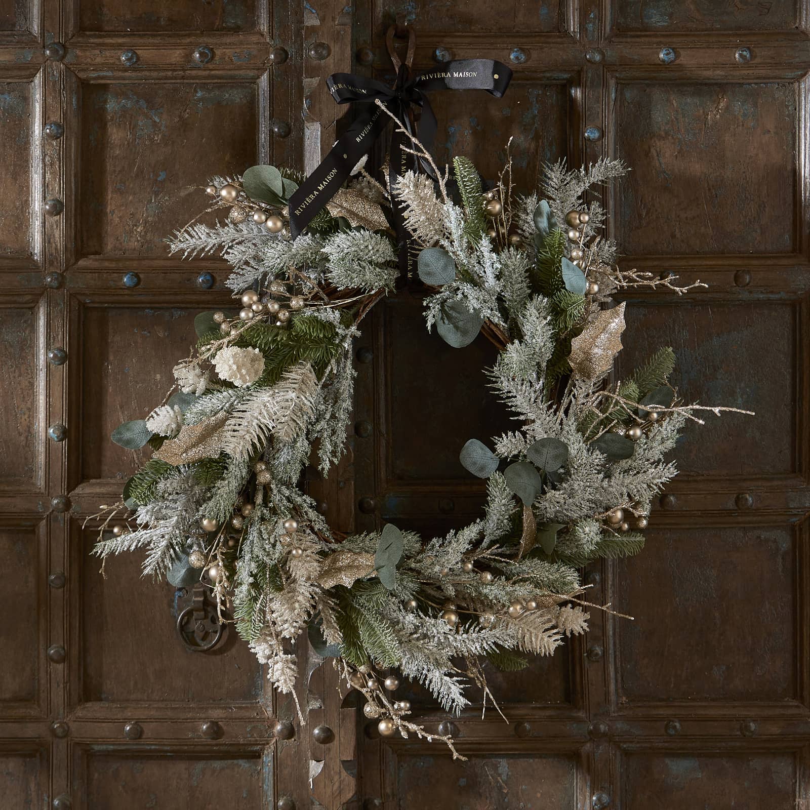 Jingle Bell Christmas Wreath Dia 55 cm