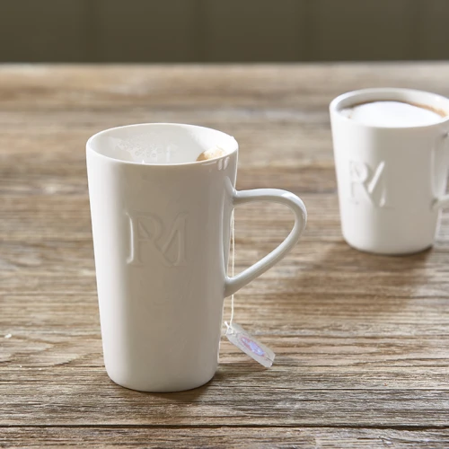 RM Monogram Tea Mug