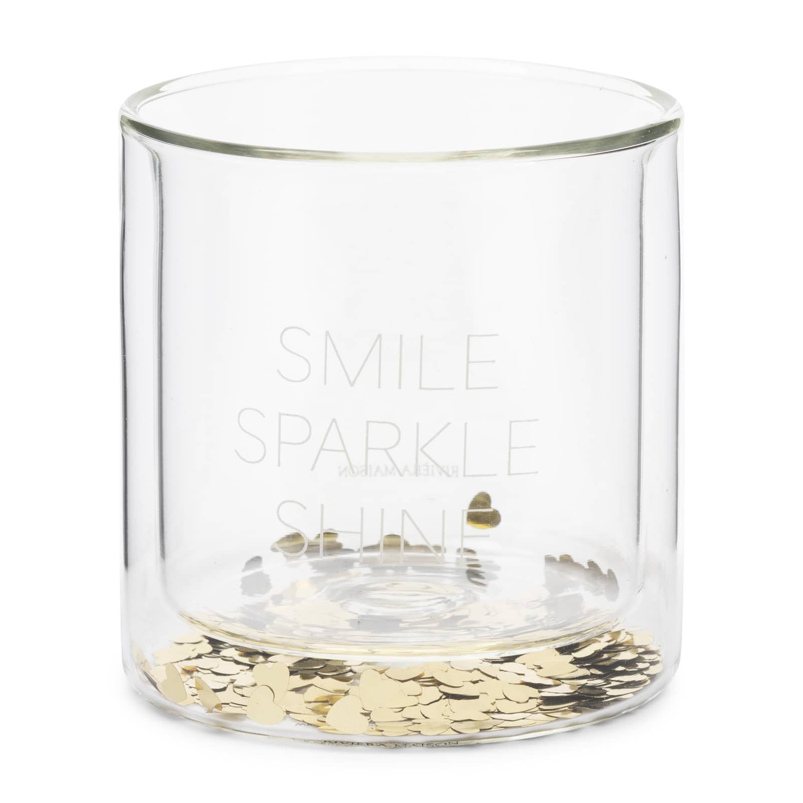 RM Sparkling Hearts Glass - Bilde 2