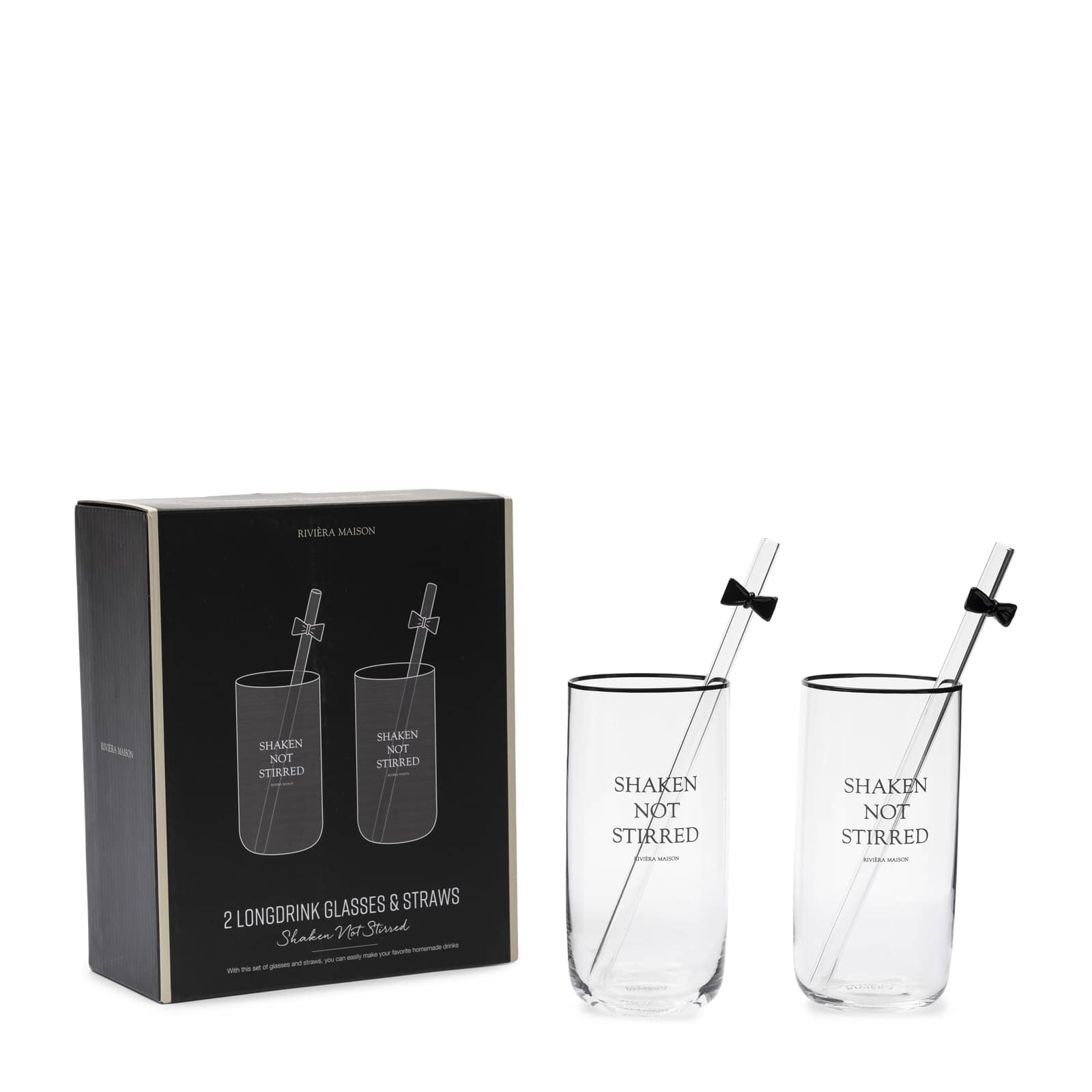 Shaken Not Stirred Glass 2 pieces - Bilde 2