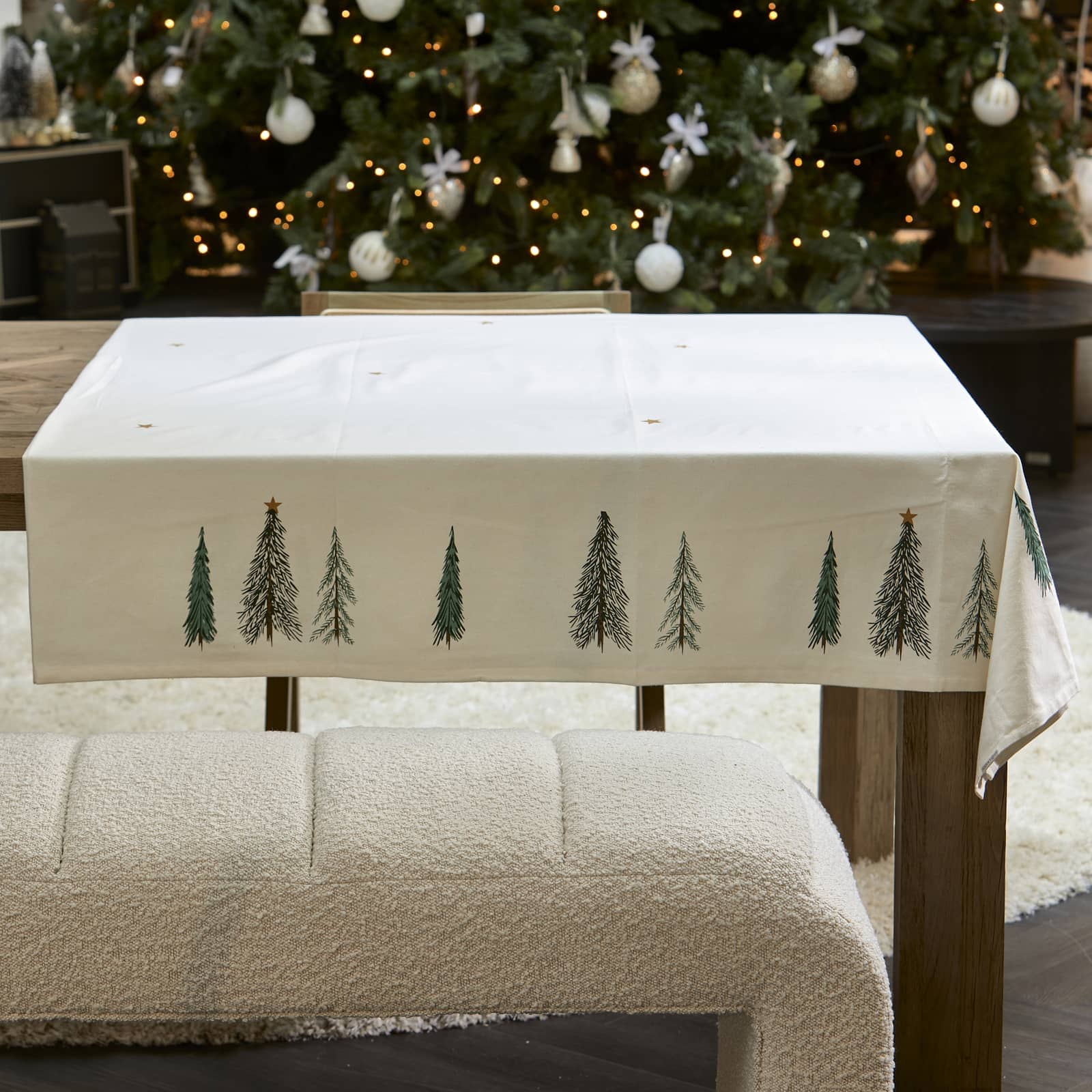 Winter Forest Table Cloth