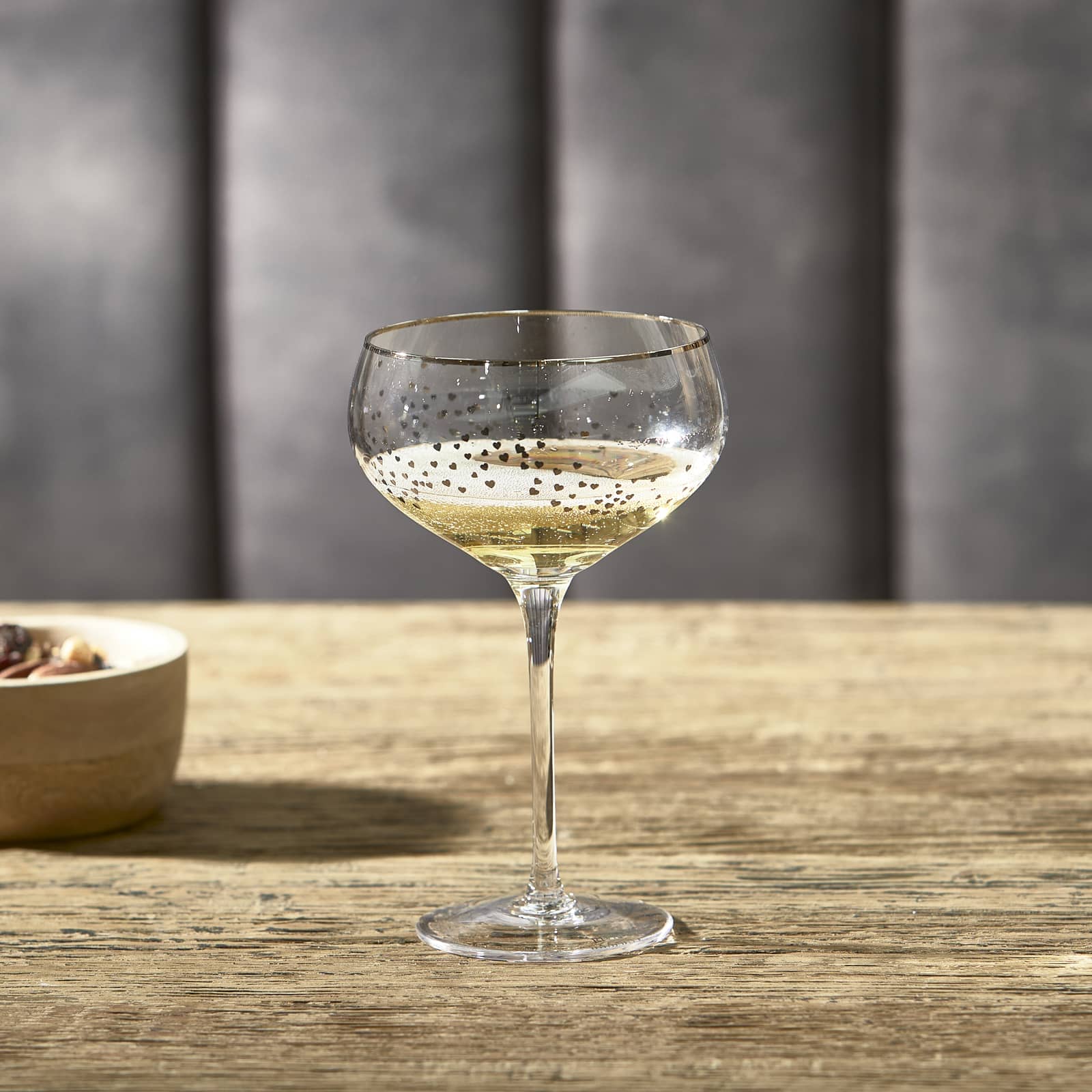 RM Lovely Heart Coupe Glass