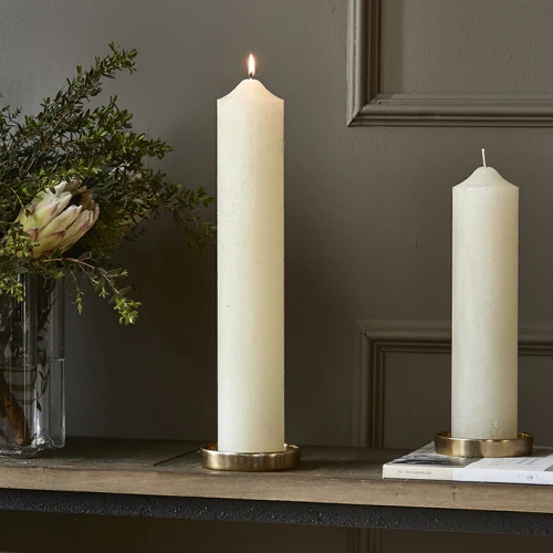 Pillar Candle whisper white 7x40