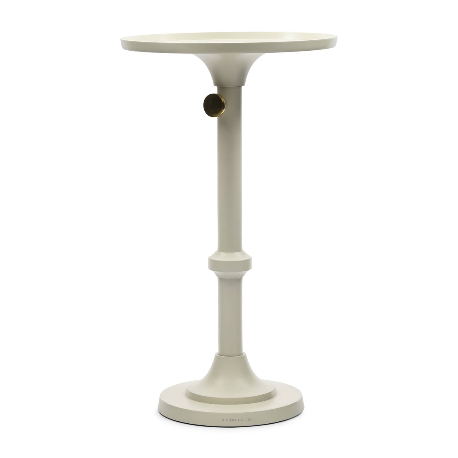 San Rafael Adjustable End Table White