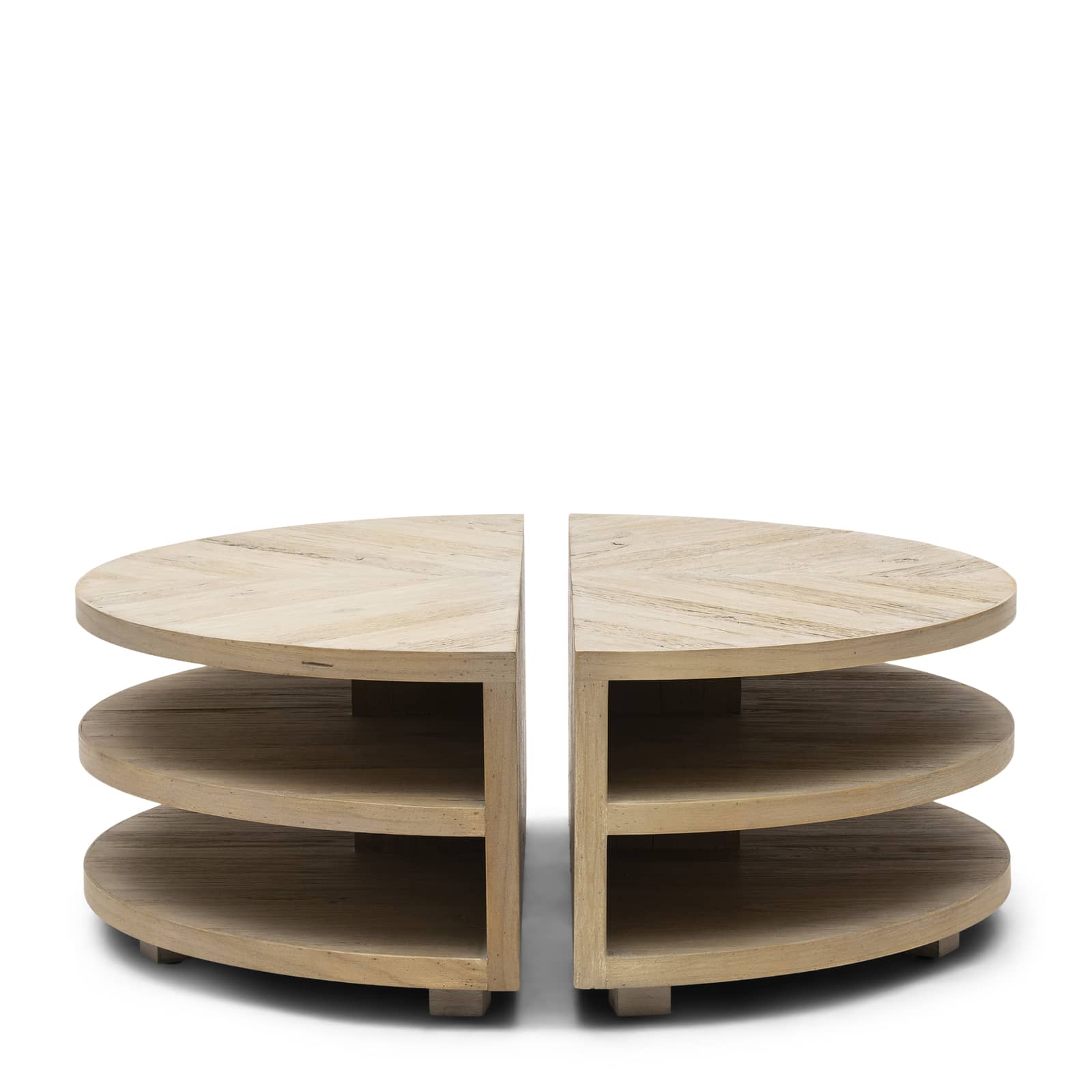 Milan Coffee Table Parquet D90 S/2 - Bilde 2