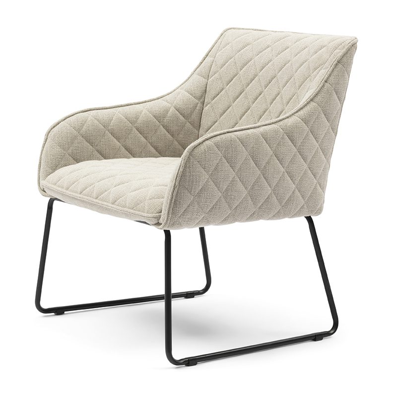 Frisco Drive Lounge Armchair, mouliné linen, fabulous flax